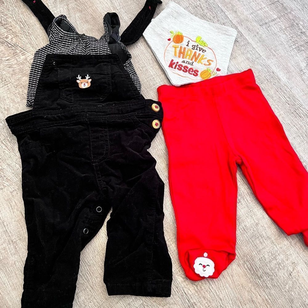 Holiday baby outfit 